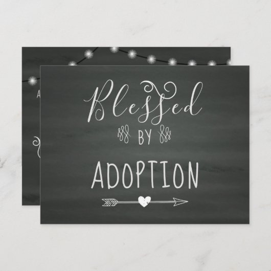 採用のパーティの招待状の発表によって賛美される インビテーションポストカード (正面/裏面)