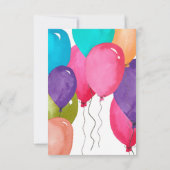 採用のパーティーのコレクション 招待状 (裏面)