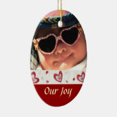 採用の写真の記念品のオーナメント セラミックオーナメント (右)