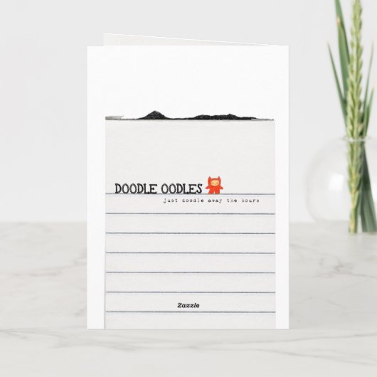 採用の挨拶状 カード (裏面)