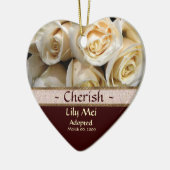 採用の発表のオーナメント セラミックオーナメント (左)