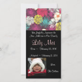 採用の発表の写真カード 案内状 (正面)