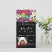 採用の発表の写真カード 案内状 (スタンド正面)