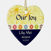 採用の発表の記念品 セラミックオーナメント (右)