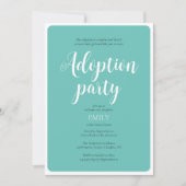 採用の発表パーティの招待状 招待状 (正面)