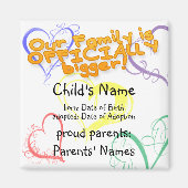 採用の発表磁石 マグネット (正面)