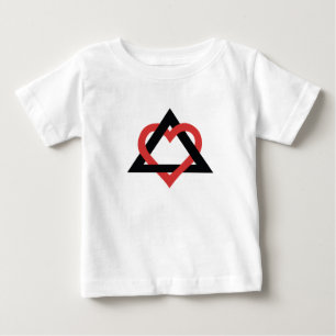 採用の記号のワイシャツ ベビーTシャツ