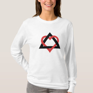 採用の記号のワイシャツ Tシャツ