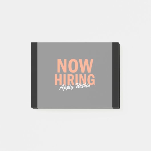 採用の適用時期 ポストイット (正面)