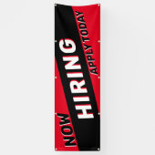 採用の適用（現在） 横断幕 (縦)