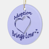 採用は愛ハートのオーナメントを持って来ます セラミックオーナメント (左)