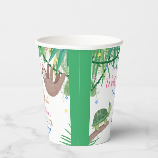 採用を待つ価値パーティー 紙コップ (右)