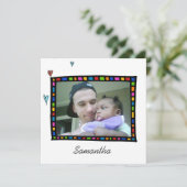 採用シャワーの招待 招待状 (スタンド正面)