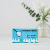 採用スタイリッシュ名刺 名刺 (スタンド正面)