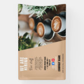 採用スタッフBUSINESSカスタムロゴチラシPoster Ped 横断幕 (縦)