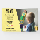 採用スタッフBUSINESSカスタムロゴチラシPoster Ped 横断幕 (横)