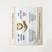 採用チーム社員ビジネスカスタム タペストリー (正面)