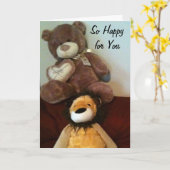 採用ニュースを嬉しく思う カード