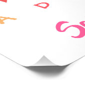 採用バナーの採用 – 名前をカスタムする日 ポスター (コーナー)