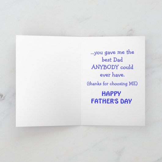 採用パパ カード (内部)