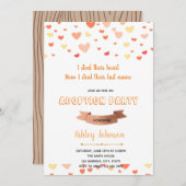 採用パーティの招待状 招待状 (正面/裏面)