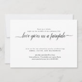 採用パーティの招待状 招待状 (正面)