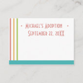 採用パーティーモダンブックリクエストカード エンクロージャーカード (裏面)