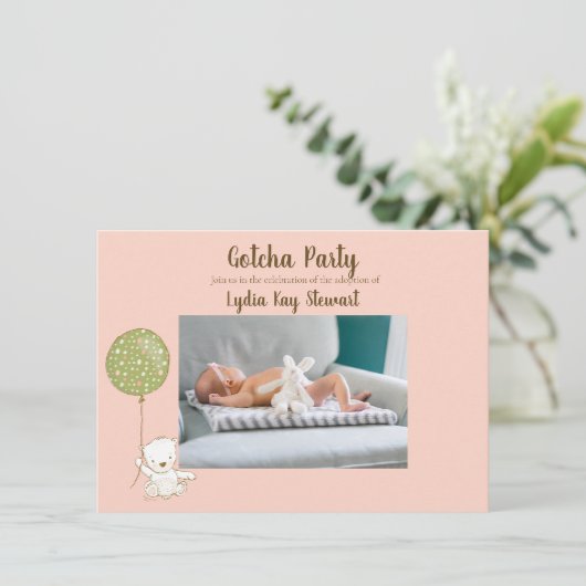 採用パーティー「Gotcha」パーティーによる少女の個人設定 招待状 (スタンド正面)