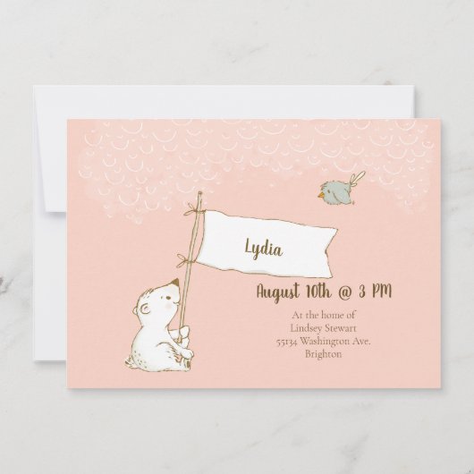 採用パーティー「Gotcha」パーティーによる少女の個人設定 招待状 (裏面)