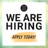 採用中！今日から応募しよう ビジネス窓用シール ウィンドウサイン (シート3)