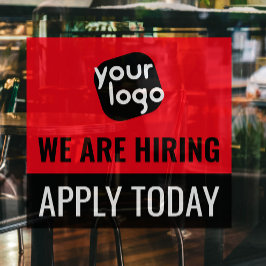 採用中 本日応募受付中 業務 ブランド オーダーロゴ ウィンドウサイン