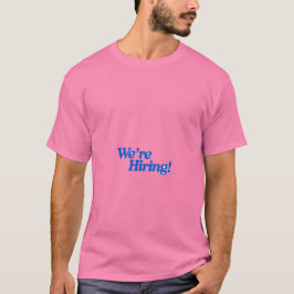 採用中 Tシャツ | おもしろい求人引用符 | R