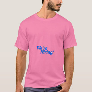 採用中 Tシャツ | おもしろい求人引用符 | R