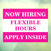 採用募集中 ビジネス 従業員募集 スタッフ募集 ウィンドウサイン (シート3)