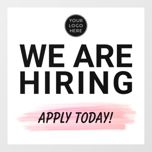 採用募集中！今日から応募しよう ビジネス ウィンドウサイン (シート)