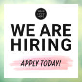 採用募集中！今日から応募しよう ビジネス ウィンドウサイン (シート3)