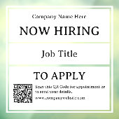 採用募集中！店舗スタッフ募集 ウィンドウサイン (シート3)