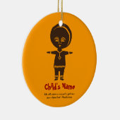 採用愛男の子の写真のオーナメント セラミックオーナメント (右)