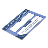 採用救済希望事業主の表示 ノートパッド (アングル)