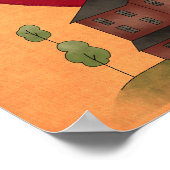 採用日のポスター ポスター (角)