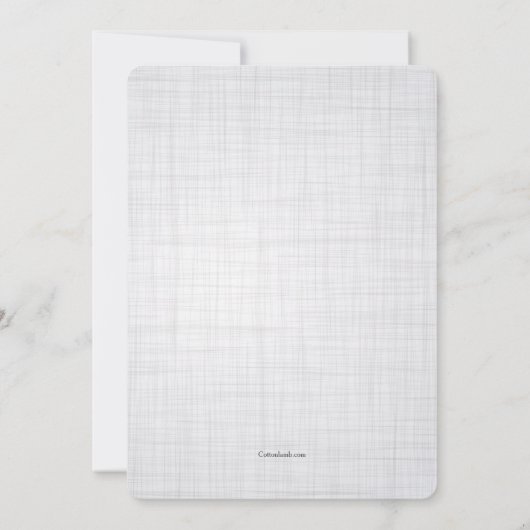 採用案内と写真 招待状 (裏面)