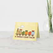 採用祝いカード カード (正面)