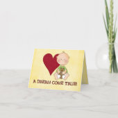 採用祝いカード カード (正面)