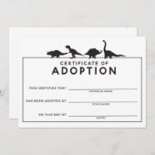 採用証明書の誕生日活動 プログラム (正面/裏面)