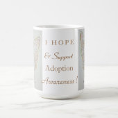 採用認識度ホワイトリボンエンジェルマグ コーヒーマグカップ (中央)