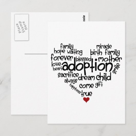 採用語 ポストカード (正面/裏面)