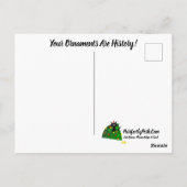 採用: ♪ああクリスマスツリー♪ ポストカード (裏面)