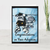 **採用**お祝救済い カード (正面)