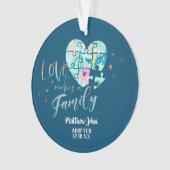 採用/出産発表セラミックオーナメント オーナメント (正面)