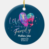 採用/出産発表セラミックオーナメント セラミックオーナメント (裏面)